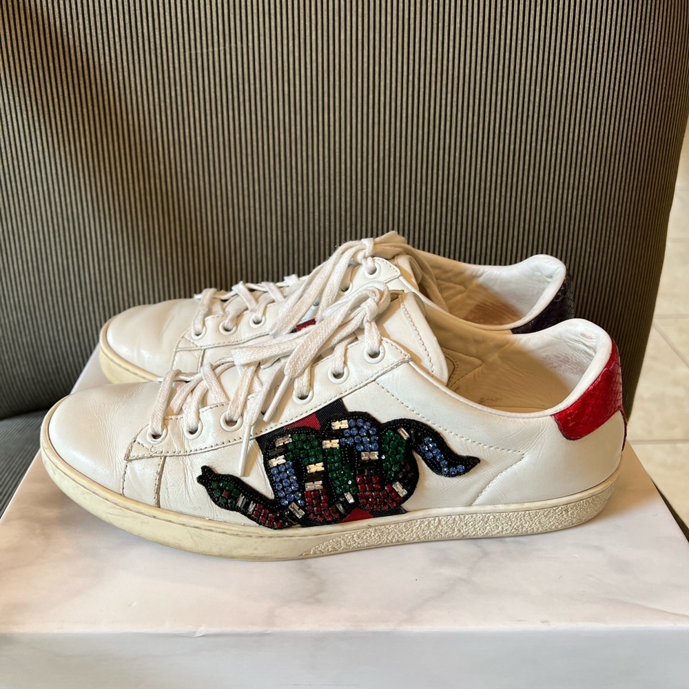 Gucci Snake Sneakers